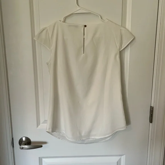 White House Black Market Beaded Blouse - Picture 6 of 7